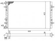 Теплообменник MAGNETI MARELLI 350213803003