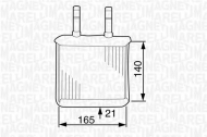 Теплообменник MAGNETI MARELLI 350218313000