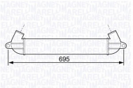 Теплообменник MAGNETI MARELLI 351319203440