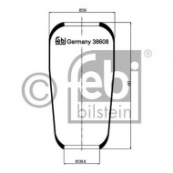Баллон пневматической рессоры FEBI BILSTEIN 38608