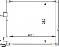 Конденсатор BEHR HELLA SERVICE 8FC 351 036-421