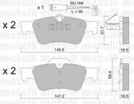 Комплект тормозных колодок METELLI 22-0568-1K