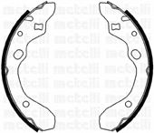 Комлект тормозных накладок METELLI 53-0210