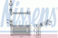 Теплообменник NISSENS 73973