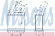 Теплообменник NISSENS 96855