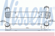 Теплообменник NISSENS 96725