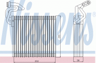 Испаритель NISSENS 92214