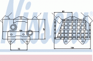 Теплообменник NISSENS 90597