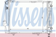 Теплообменник NISSENS 62711