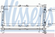 Теплообменник NISSENS 62393