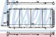 Теплообменник NISSENS 61393