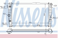 Теплообменник NISSENS 630641