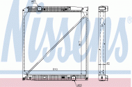 Теплообменник NISSENS 62652A