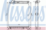 Теплообменник NISSENS 62647A