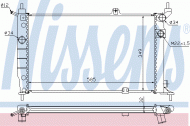 Теплообменник NISSENS 63252A