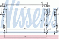 Теплообменник NISSENS 63813