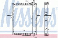 Теплообменник NISSENS 65475