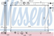 Теплообменник NISSENS 63502