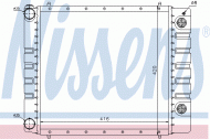 Теплообменник NISSENS 64328