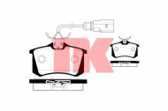 Комплект тормозных колодок NK 224755