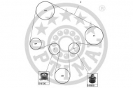 Ременный комплект OPTIMAL SK-1038