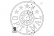 Ременный комплект OPTIMAL SK-1345