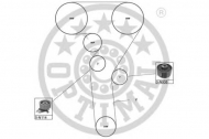 Ременный комплект OPTIMAL SK-1361