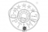 Ременный комплект OPTIMAL SK-1662
