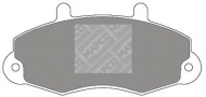 Комплект тормозных колодок MAPCO 6380