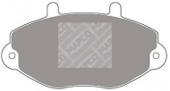 Комплект тормозных колодок MAPCO 6381