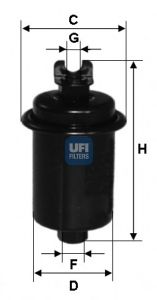 Фильтр UFI 31.553.00