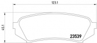 Комплект тормозных колодок PAGID T1243