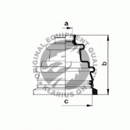 Комплект пыльника QH Benelux QJB2231