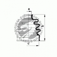 Комплект пыльника QH Benelux QJB106