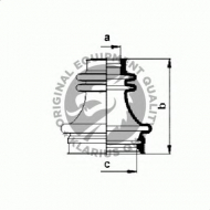 Комплект пыльника QH Benelux QJB201