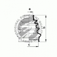 Комплект пыльника QH Benelux QJB174