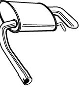 Амортизатор WALKER 17565