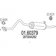 Амортизатор MTS 01.60379