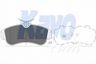 Комплект тормозных колодок KAVO PARTS KBP-6502