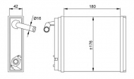 Теплообменник NRF 58633