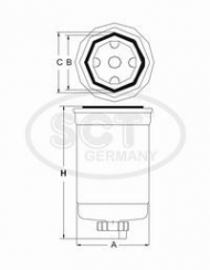 Фильтр SCT Germany ST 6124
