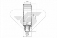 Пылезащитный комплект HUTCHINSON KP039
