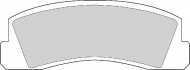 Комплект тормозных колодок NECTO FD825A