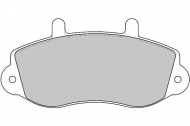 Комплект тормозных колодок NECTO FD6781N