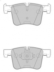 Комплект тормозных колодок NECTO FD7536A