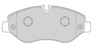 Комплект тормозных колодок NECTO FD7590V