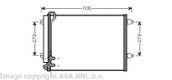 Конденсатор AVA QUALITY COOLING VWA5225
