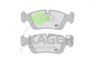 Комплект тормозных колодок KAGER 35-0208