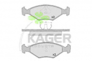 Комплект тормозных колодок KAGER 35-0225