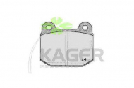 Комплект тормозных колодок KAGER 35-0326